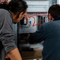 Elektriker aus Polen. 